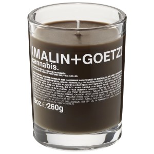 MALIN+GOETZ Cannabis Candle 9 oz/ 260 g Warm & Spicy Scent Floral Scent Vegan