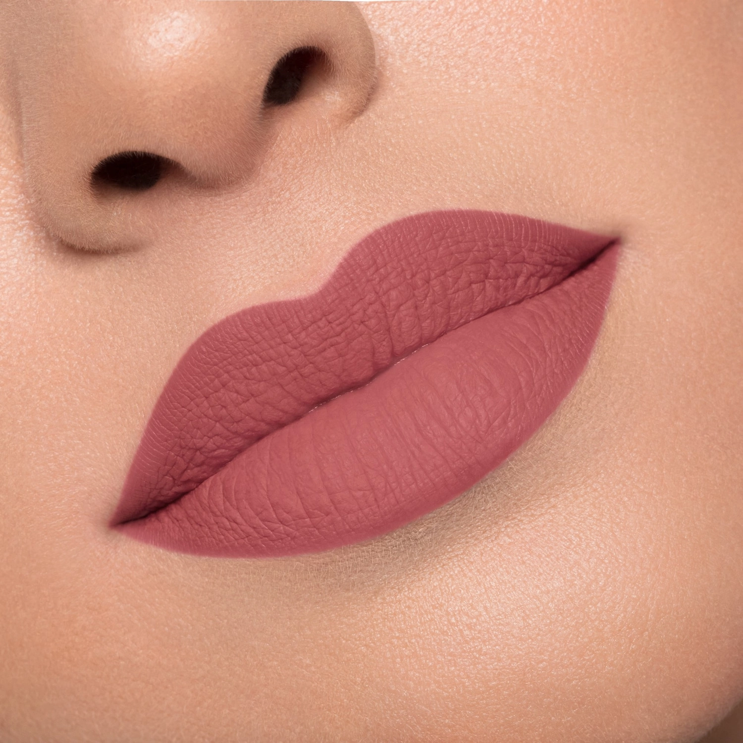 Morphe Matte Liquid Lipstick Color: Jealousy - Muted Mauve - Image 2