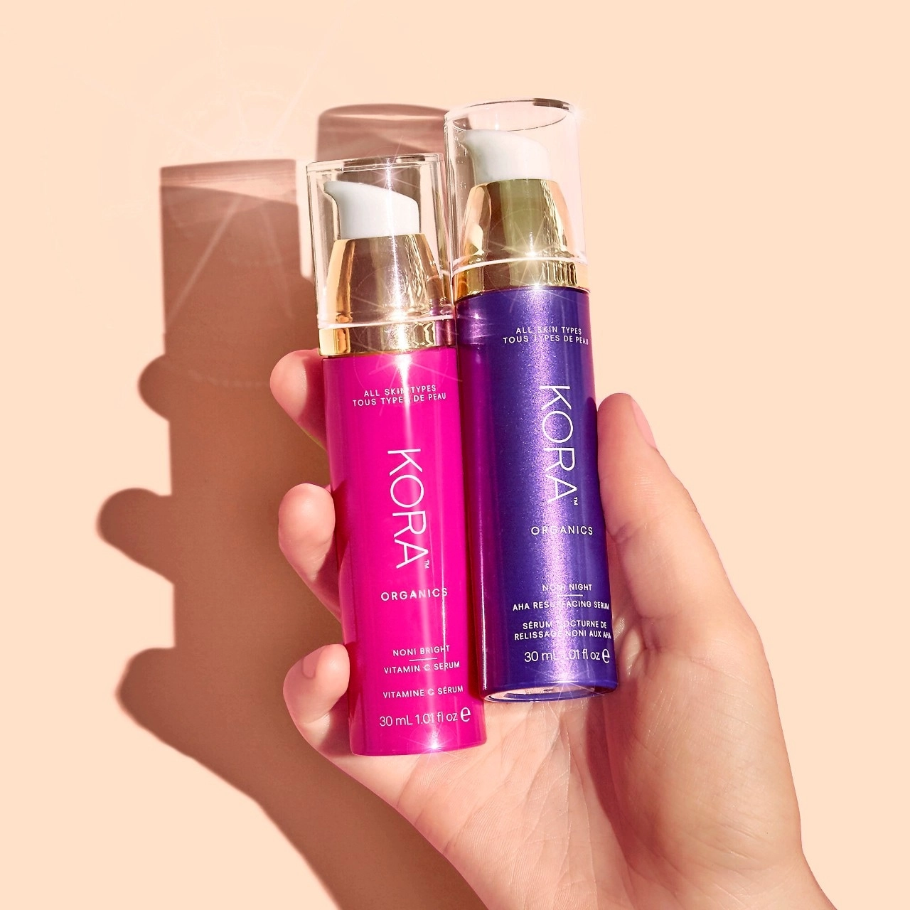 KORA Organics Noni Night AHA Pore & Resurfacing Serum 1.01 oz/30 mL - Image 7