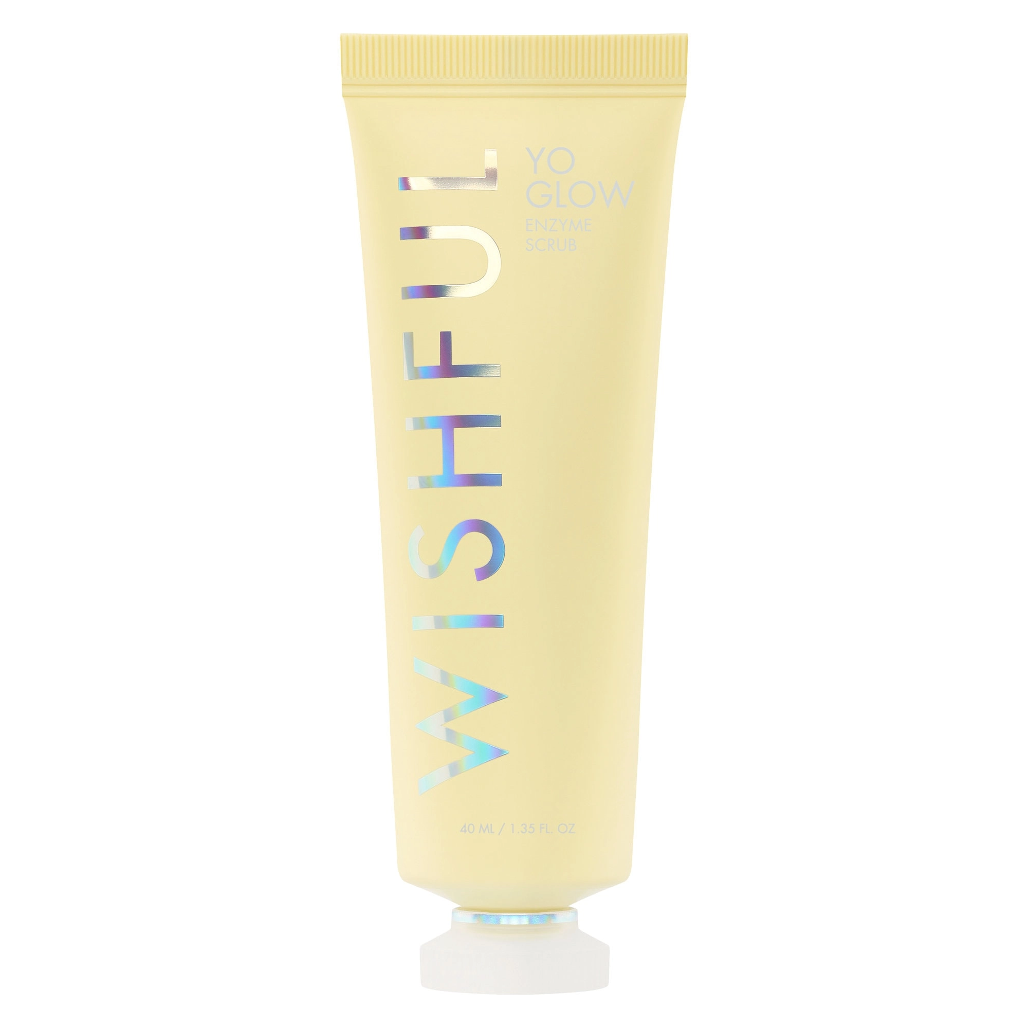 Wishful Mini Yo Glow AHA & BHA Facial Enzyme Scrub 1.35 oz/ 40 mL