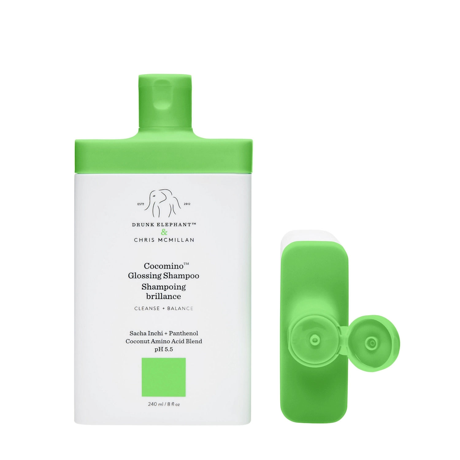Drunk Elephant Cocomino™ Glossing Shampoo 8.0 oz/ 240 mL - Image 2