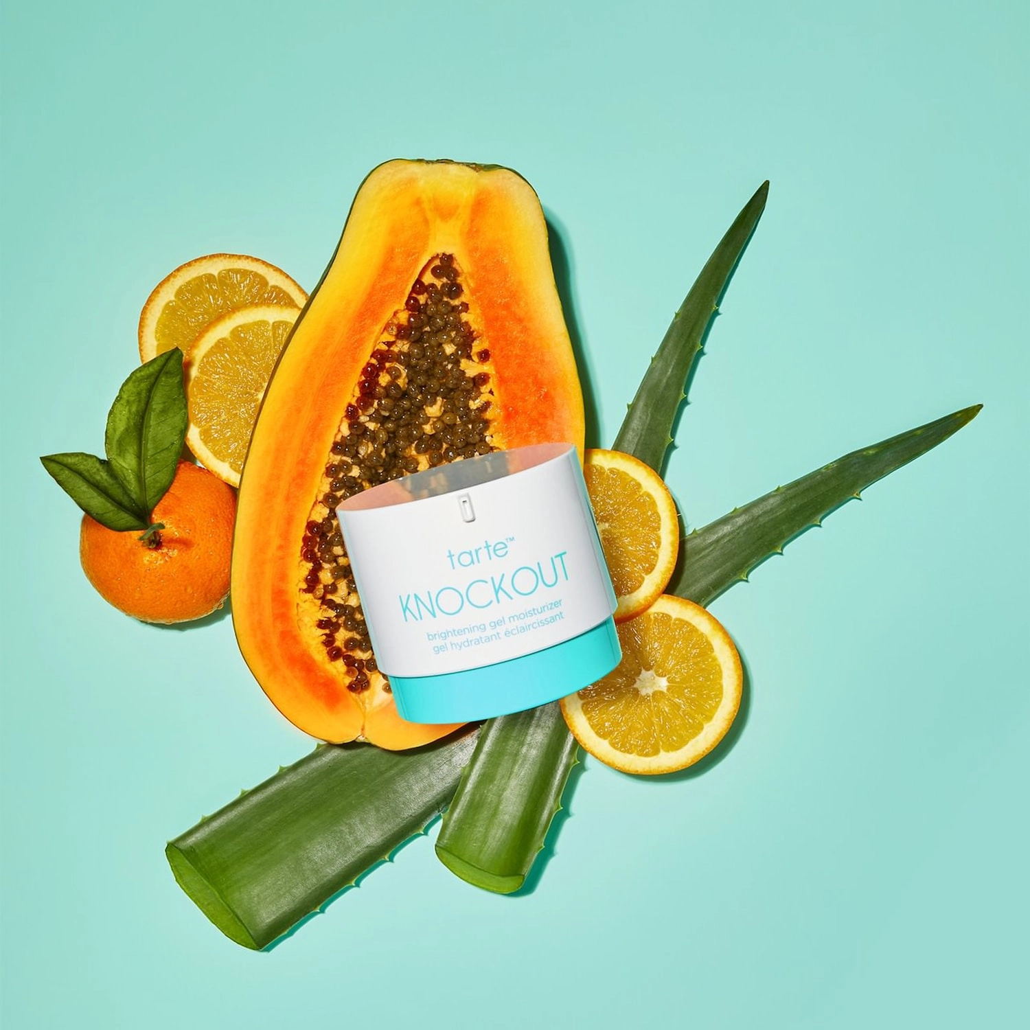 tarte Mini Knockout Brightening Gel Moisturizer SPF Vegan Clean 0.5 oz/15mL - Image 4