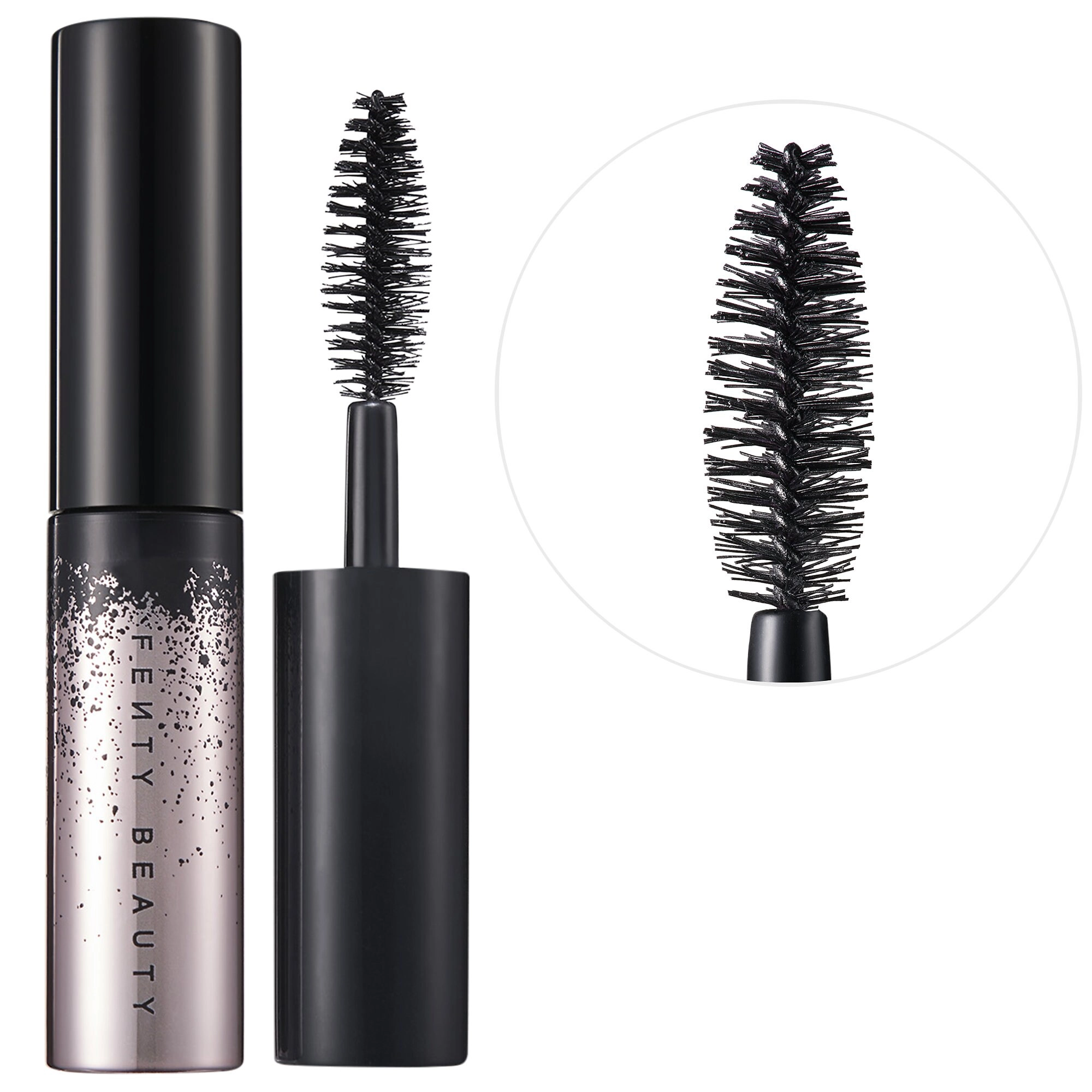 Fenty Beauty by Rihanna Mini Full Frontal Volume, Lift & Curl Mascara - Cuz I'm Black