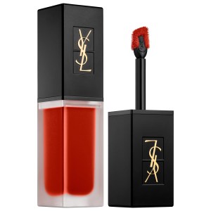 Yves Saint Laurent Tatouage Couture Velvet Cream Matte Liquid Lipstick Color: N211 Chili Incitement