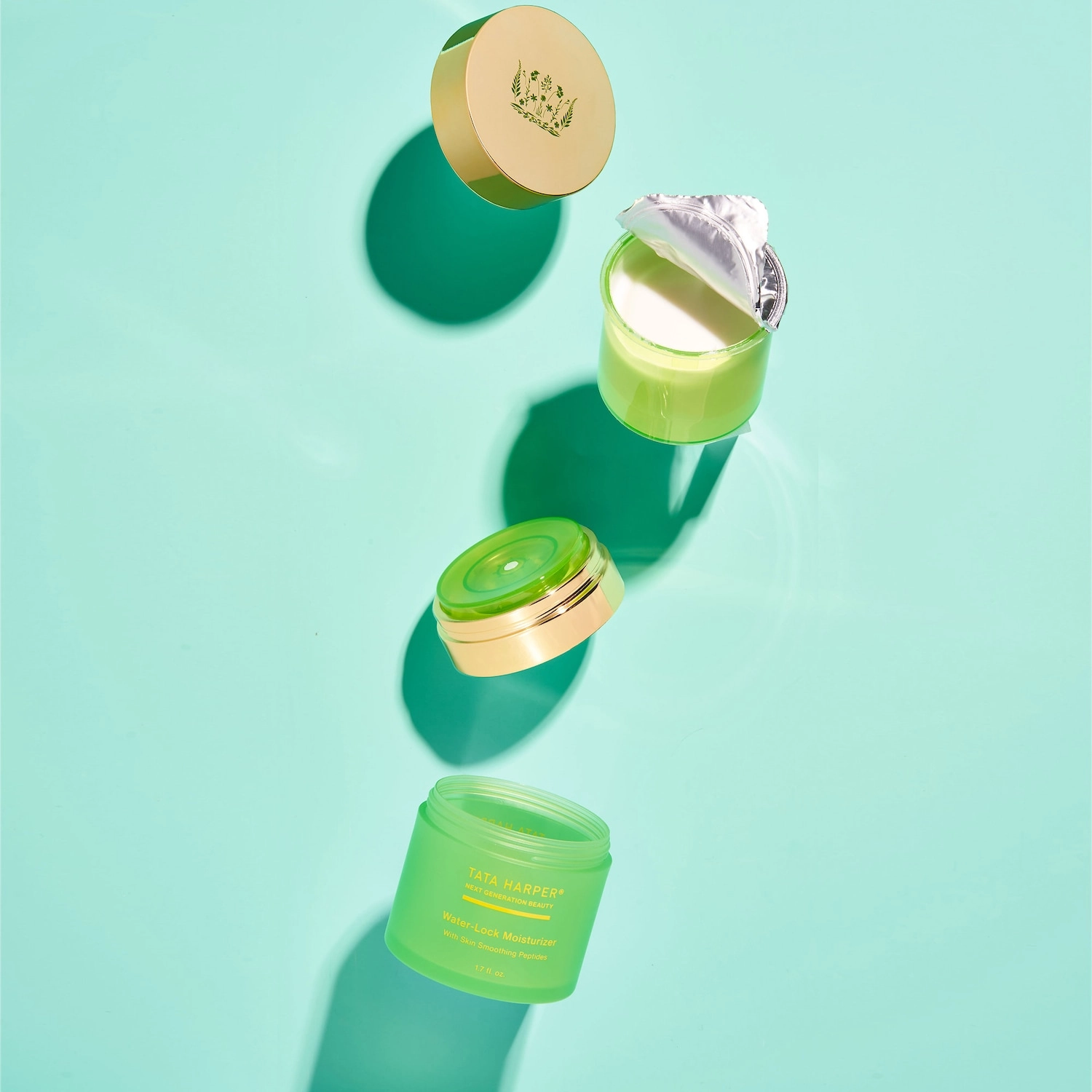 Tata Harper Water-Lock Refillable Moisturizer with Skin-Smoothing Peptides & Hyaluronic Acid 1.7 oz/ 50 mL - Image 4