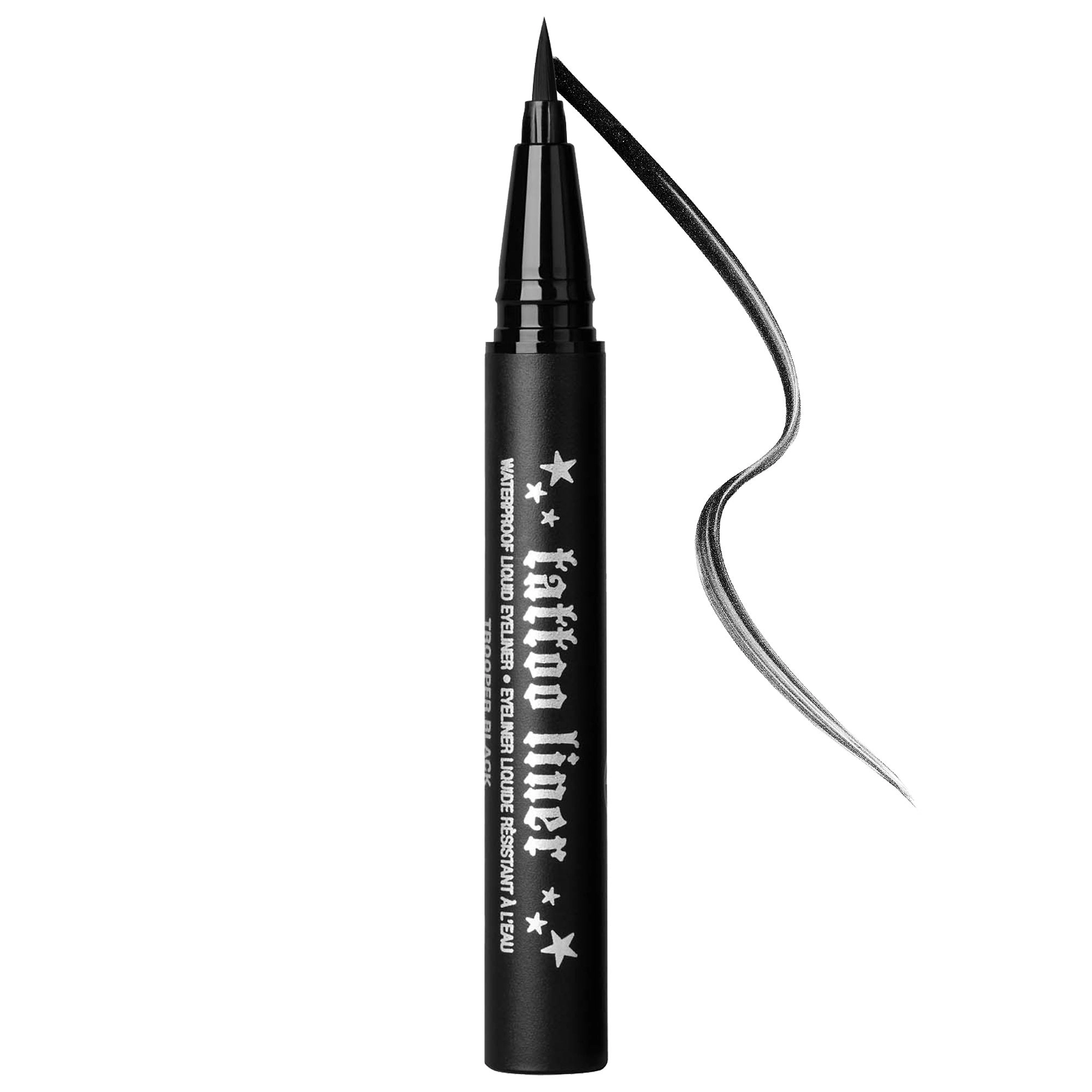 KVD Beauty Tattoo Liner Vegan Waterproof Liquid Eyeliner in Trooper Black