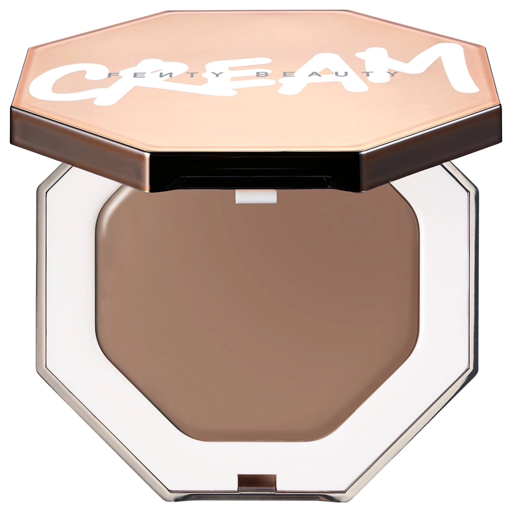 Fenty Beauty by Rihanna Cheeks Out Freestyle Cream Bronzer 01 Amber - Vegan, Natural Finish