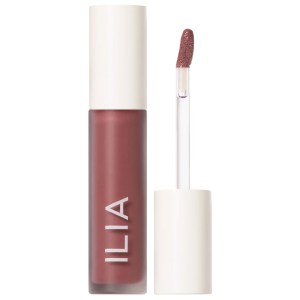 ILIA Balmy Gloss Tinted Lip Oil - Linger, Berry Mauve Color, Vegan, Hyaluronic Acid