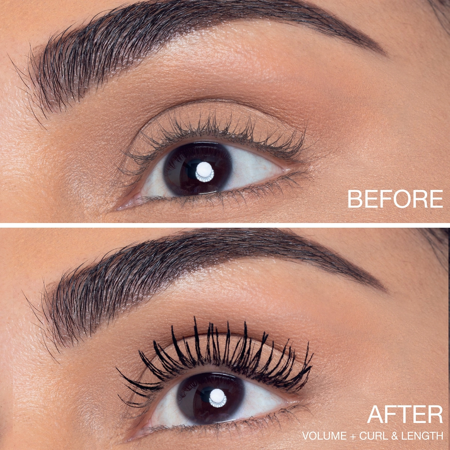 HUDA BEAUTY LEGIT LASHES Double-Ended Volumizing and Lengthening Mascara - Extreme Black, Matte Finish, Size: 2 x 0.28 oz/8.5 ml - Image 3
