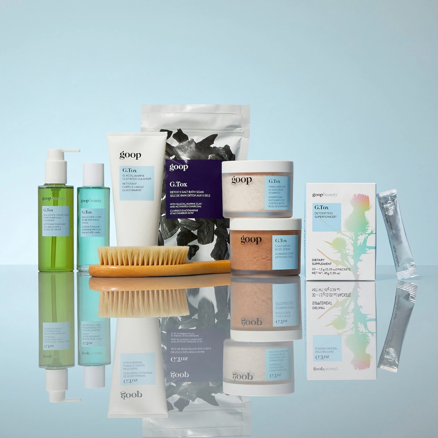 Goop G. Tox Ultimate Dry Brush - Intensive Exfoliation for Baby Smooth Skin - Image 3