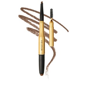 Velour Lashes Fluff'n Brow Pencil - 3-in-1 Brow Pencil and Balm (Color: Dark Brown)