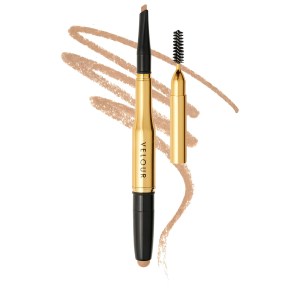 Velour Lashes Fluff'n Brow Pencil - 3-in-1 Brow Pencil and Balm (Color: Taupe)