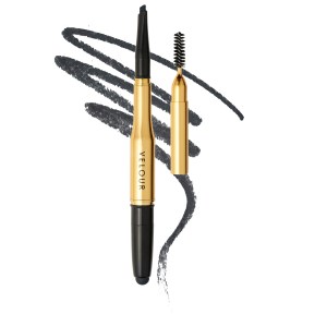 Velour Lashes Fluff'n Brow Pencil - 3-in-1 Brow Pencil and Balm (Color: Ebony)