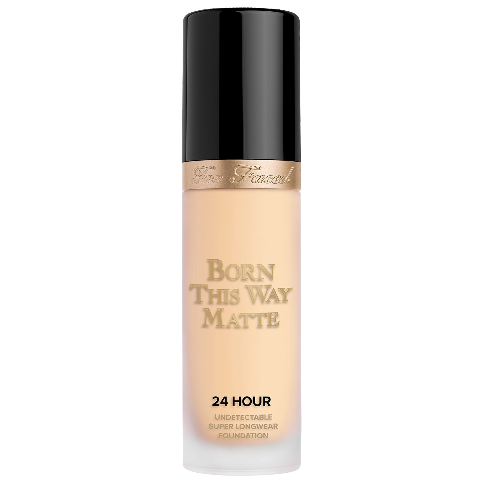 Too Faced Born This Way Matte Longwear Liquid Foundation Color: Ivory - Very Fair with Golden Undertones