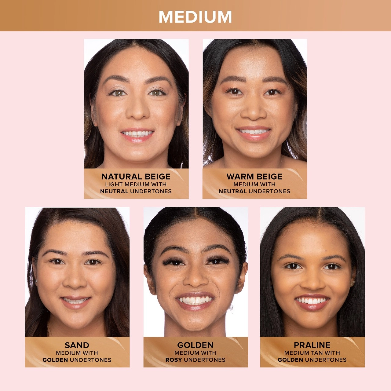 Too Faced Born This Way Matte Longwear Liquid Foundation Color: Warm Beige - Medium with Neutral Undertones - Image 4