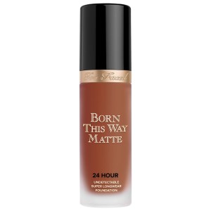 Too Faced Born This Way Matte Longwear Liquid Foundation Color: Sable - Rich with Rosy Undertones