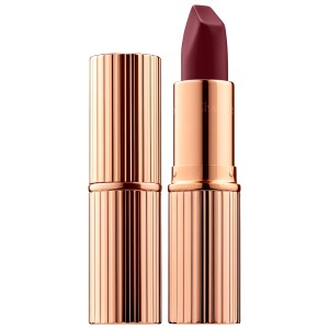 Charlotte Tilbury Matte Revolution Lipstick Color: M. I. KISS - Berry Red Vegan