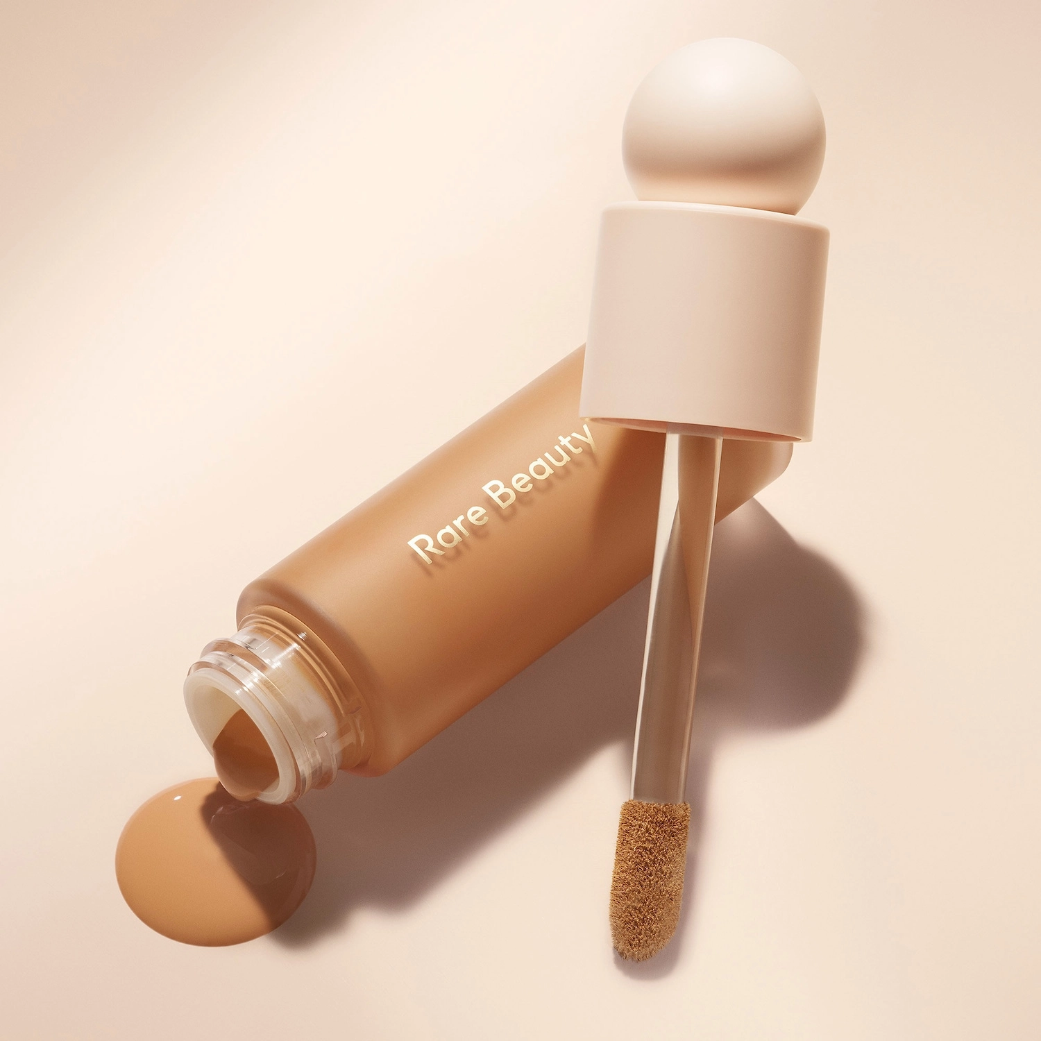 Rare Beauty by Selena Gomez Liquid Touch Weightless Foundation 560W - Deep with Warm Neutral Undertones - Image 6