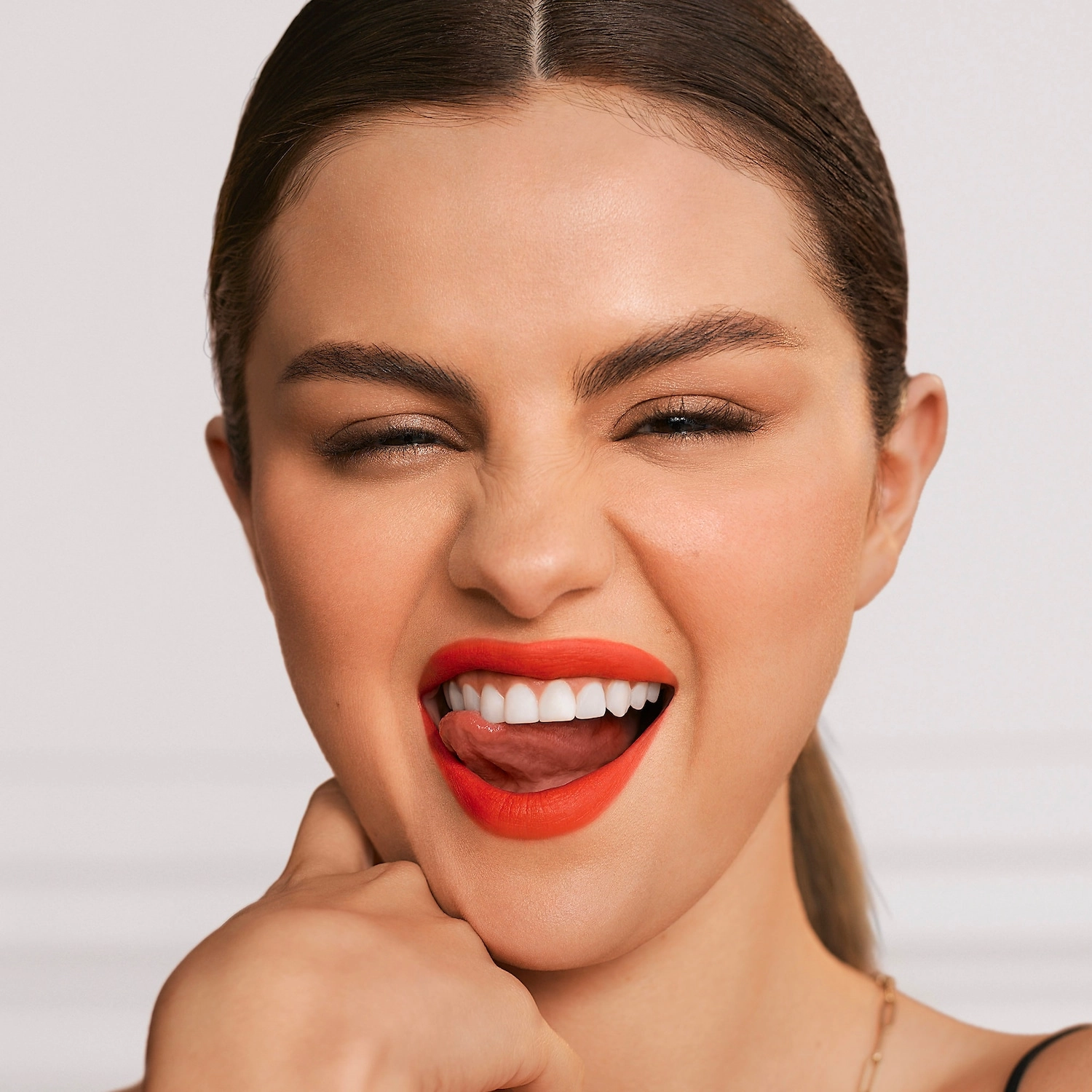 Rare Beauty Lip Soufflé Matte Cream Lipstick - Ascend (Deep Fuchsia) - Image 3