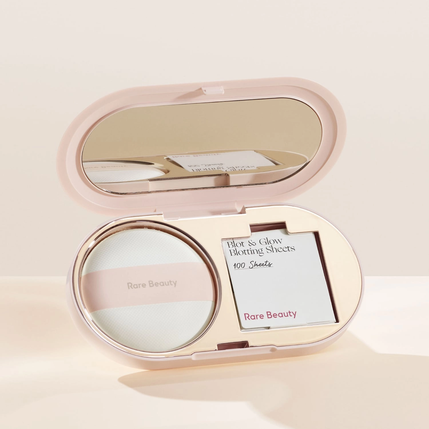 Rare Beauty by Selena Gomez Blot & Glow Touch-Up Kit - Light Coverage Vegan Natural Finish Refills - Image 2