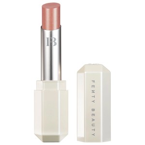 Fenty Beauty by Rihanna Slip Shine Sheer Shiny Lipstick 04 Makeout Break - Latte Nude
