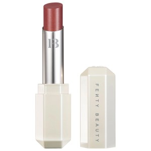 Fenty Beauty by Rihanna Slip Shine Sheer Shiny Lipstick Color: 07 Goji Gang - Rosey Mauve