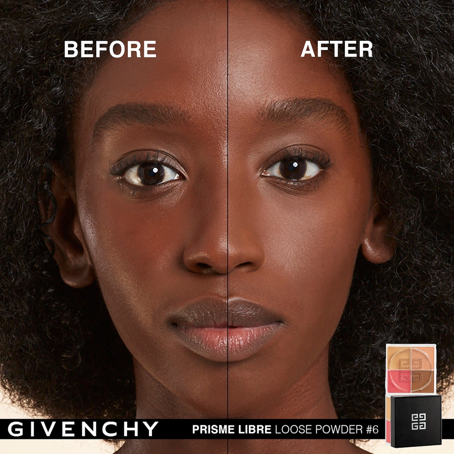 Givenchy Prisme Libre Loose Setting and Finishing Powder Color: 6 Flanelle Epicée - Image 2