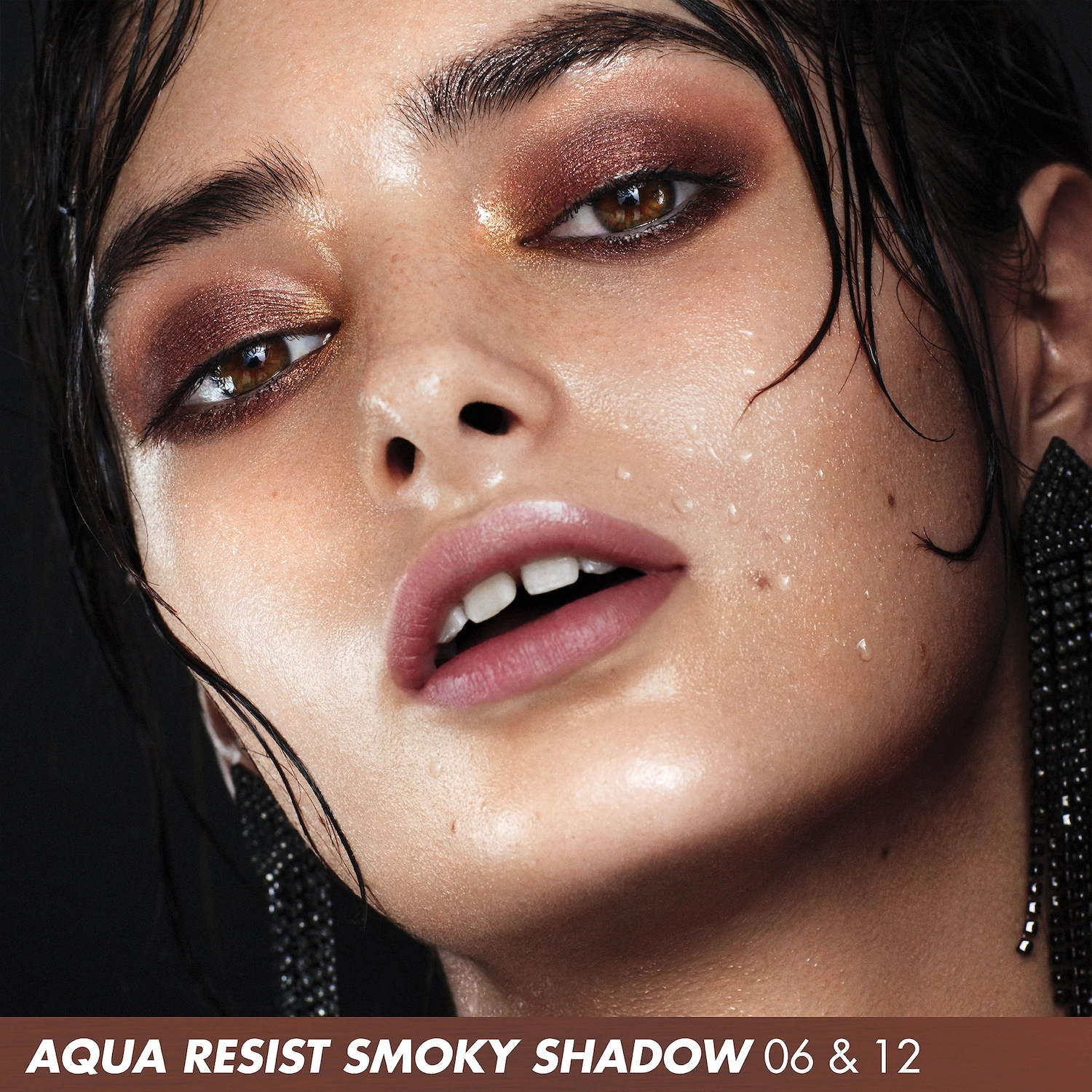 MAKE UP FOR EVER Aqua Resist Smoky Eyeshadow Stick Color: 15 Quartz - Rose Gold - Image 5