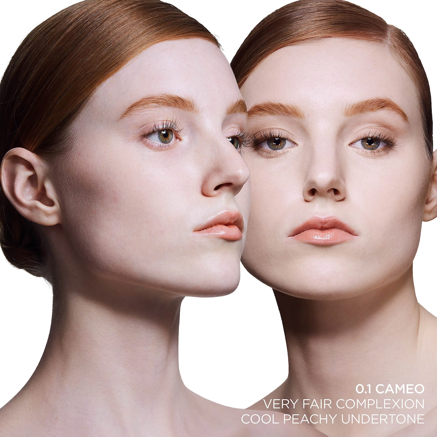 TOM FORD Traceless Soft Matte Foundation Color: 0.1 Cameo - Very Fair, Cool Peachy Undertone - Image 4