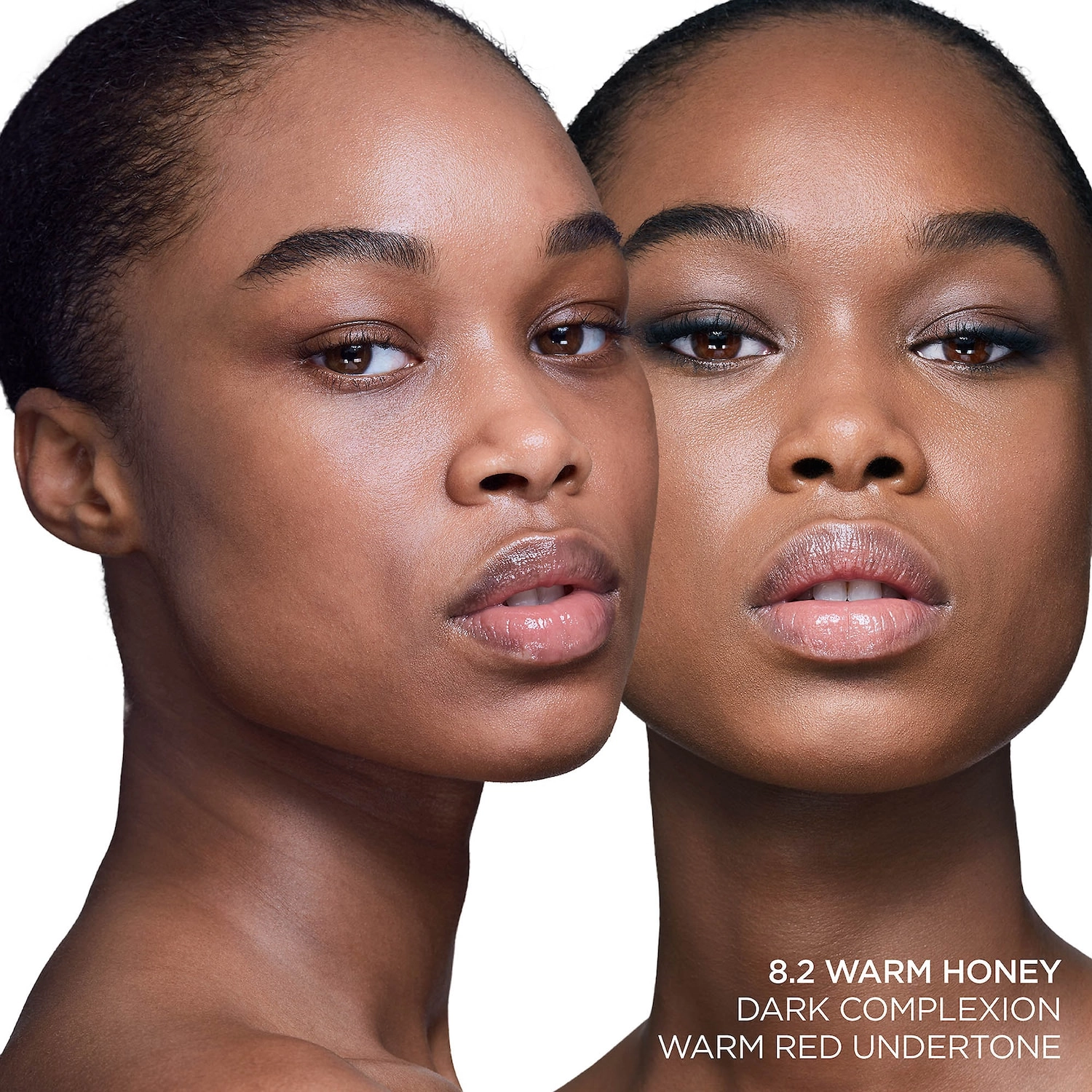 TOM FORD Traceless Soft Matte Foundation Color 8.2 Warm Honey - Dark, Warm Red Undertone - Image 3