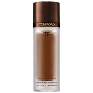 TOM FORD Traceless Soft Matte Foundation Color: 12.5 Walnut - Very Deep, Warm Red Undertone