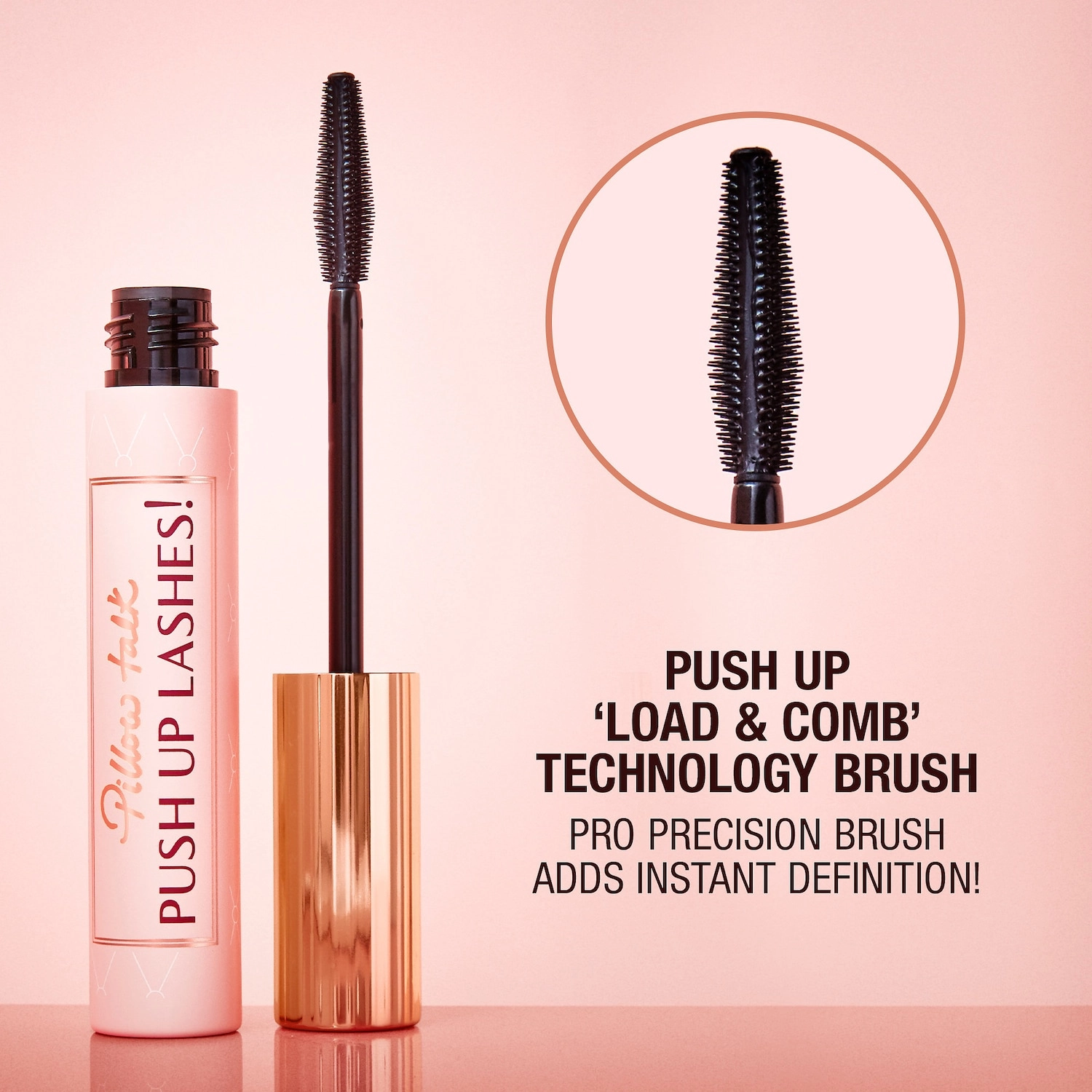Charlotte Tilbury Pillow Talk Push Up Lashes Volumizing & Lengthening Mascara - Image 3