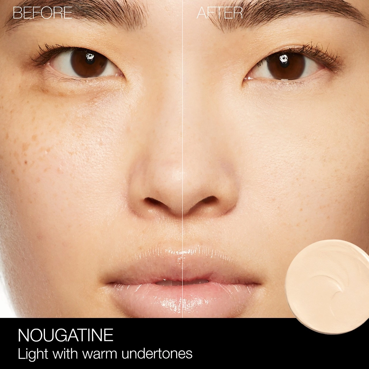 NARS Soft Matte Complete Concealer Color: Nougatine - L2.2 - Light with Warm Undertones - Image 2