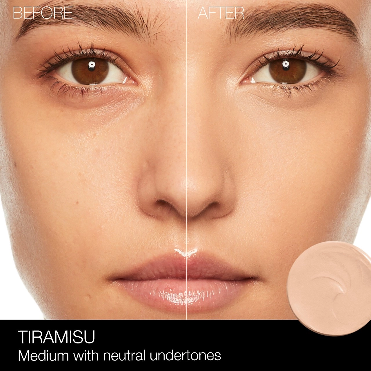 NARS Soft Matte Complete Concealer Color: Tiramisu - M1.75 - Medium with Neutral Undertones - Image 2