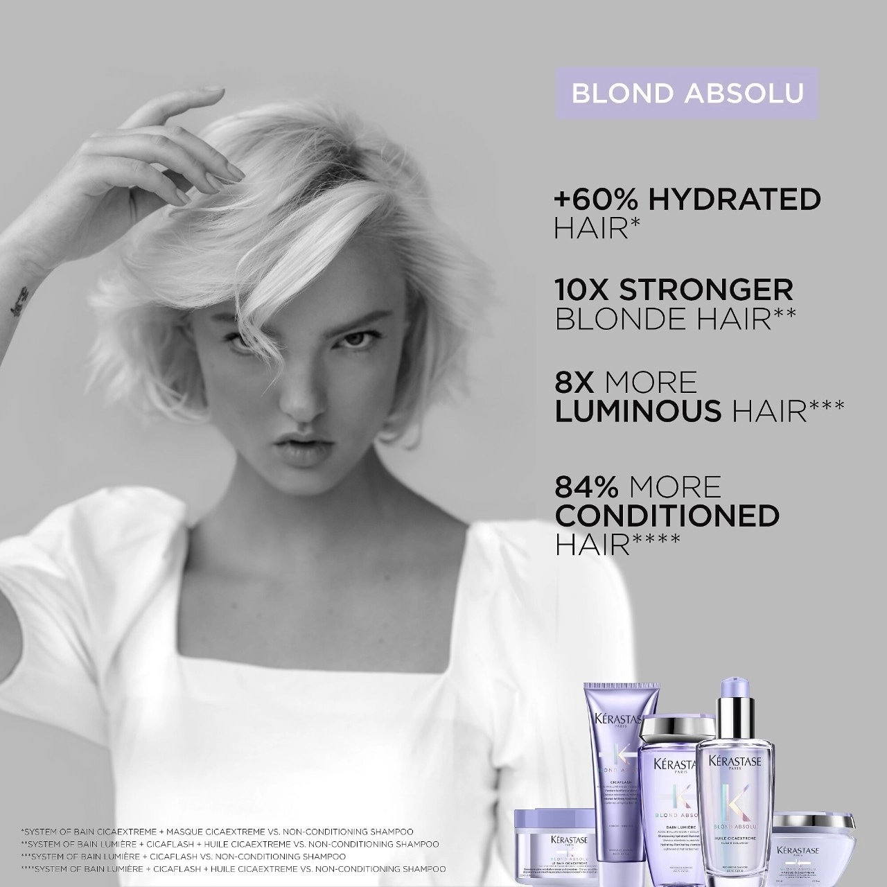Kérastase Blond Absolu Overnight Recovery Treatment for Lightened Hair 3.04 oz/90 mL - Image 7