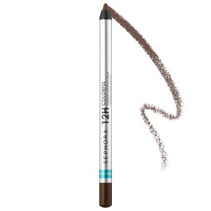 SEPHORA COLLECTION 12 Hour Contour Pencil Eyeliner in 12 Cappuccino - Matte, Shimmer, Metallic Finish