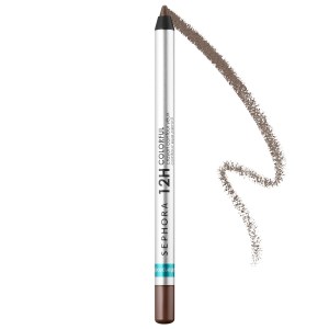 SEPHORA COLLECTION 12 Hour Contour Pencil Eyeliner in Color 15 Flirting Game - Matte, Shimmer, Metallic Finish