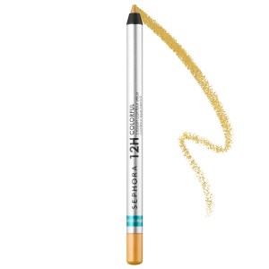 SEPHORA COLLECTION 12 Hour Contour Pencil Eyeliner in 63 Sunshine - Matte, Shimmer, Metallic Finish