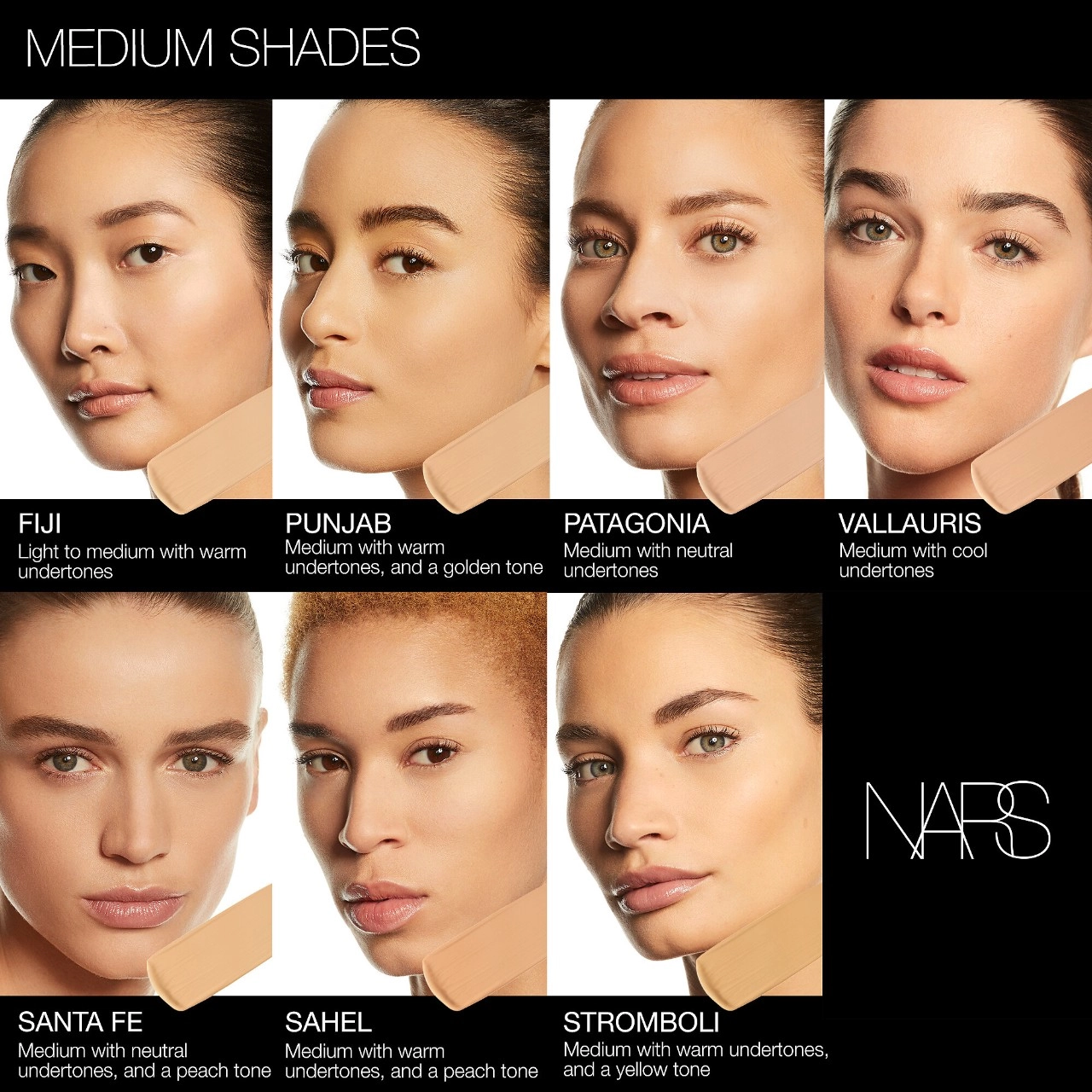 NARS Soft Matte Complete Foundation Color: Santa Fe - M2 - Medium - Image 4