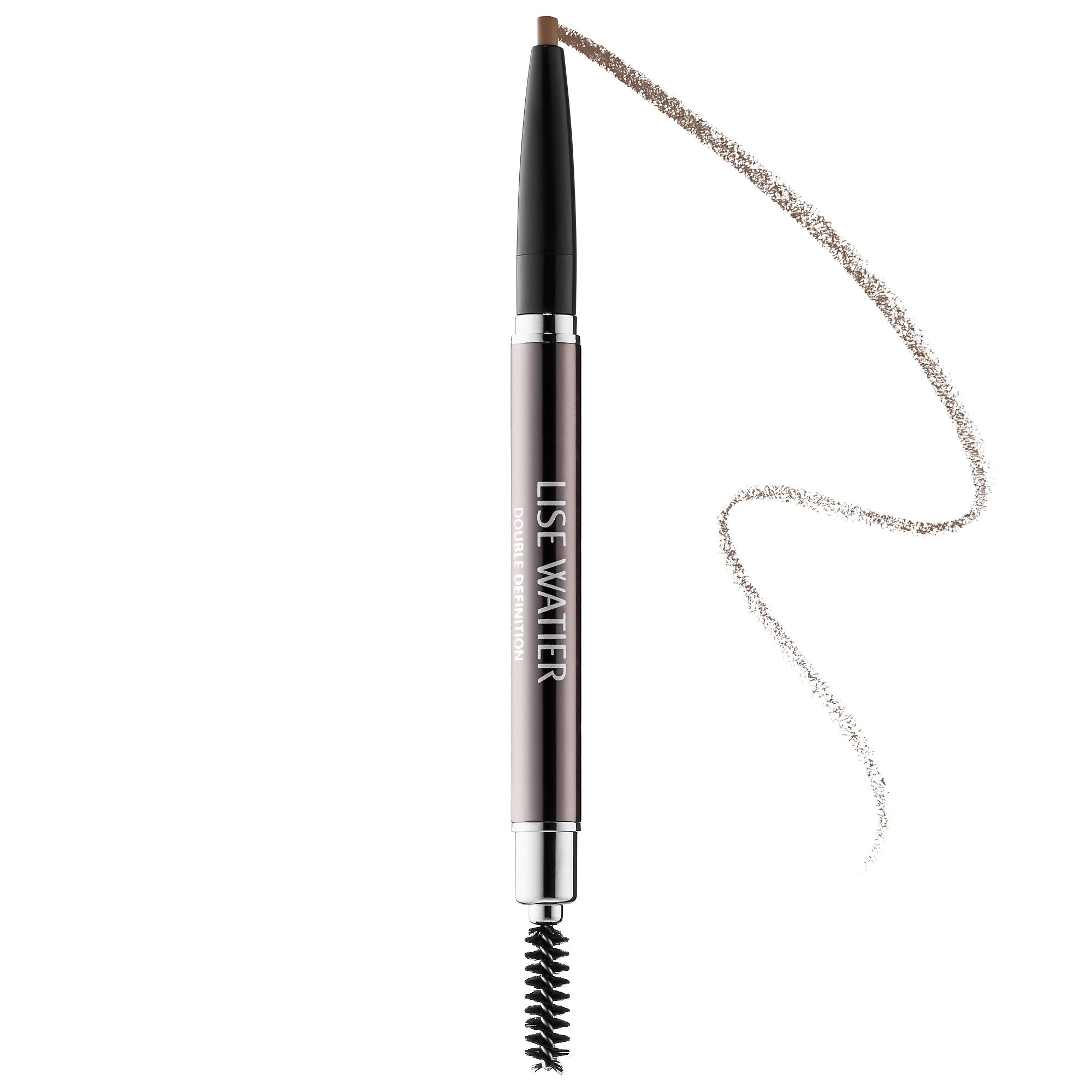 Lise Watier Double Definition Automatic Brow Liner - Brun Clair, Brown