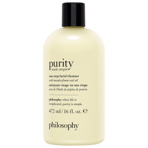 Philosophy Purity Made Simple Cleanser 16 oz/ 472 mL - Pores, Dryness - Without Formaldehydes, Parabens