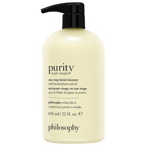 philosophy Purity Made Simple Cleanser 22 oz/ 650 mL for Pores and Dryness