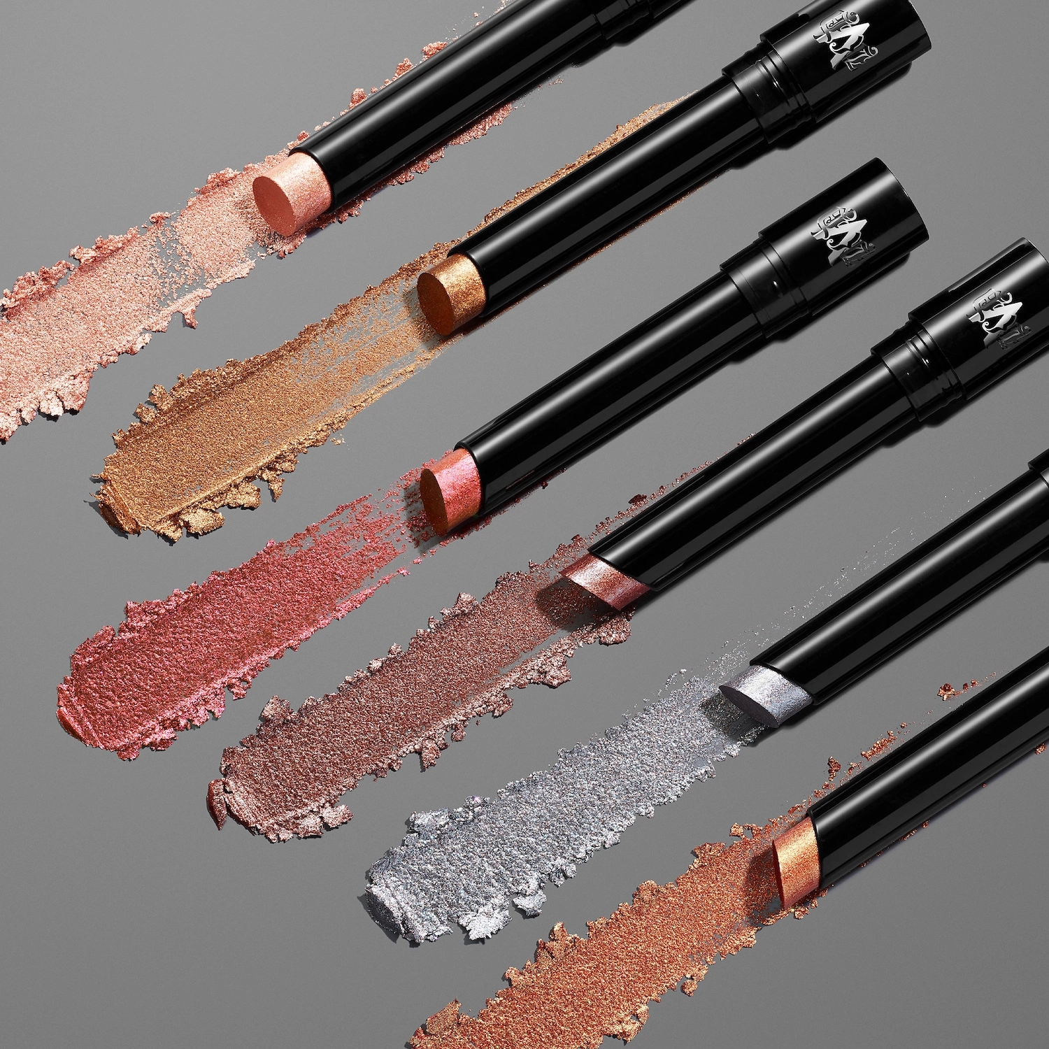 KVD Beauty Dazzle Vegan Long-Wear Eyeshadow Stick in Force Field - Fiery Ruby - Image 5