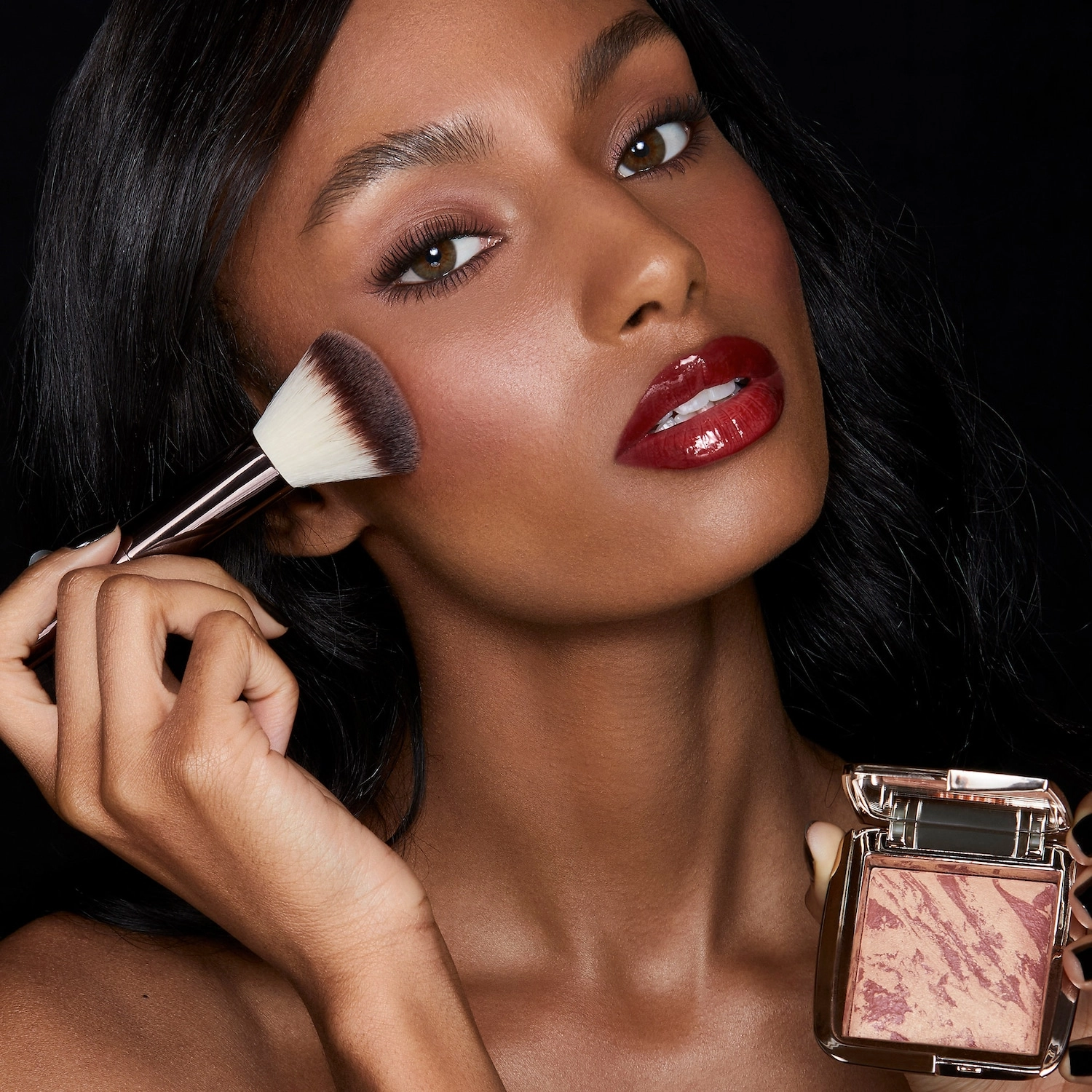 Hourglass Ambient Lighting Blush Collection - At Night (Brick Red) Vegan - Image 6