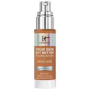 IT Cosmetics Your Skin But Better Foundation + Skincare Color: Tan Warm 44