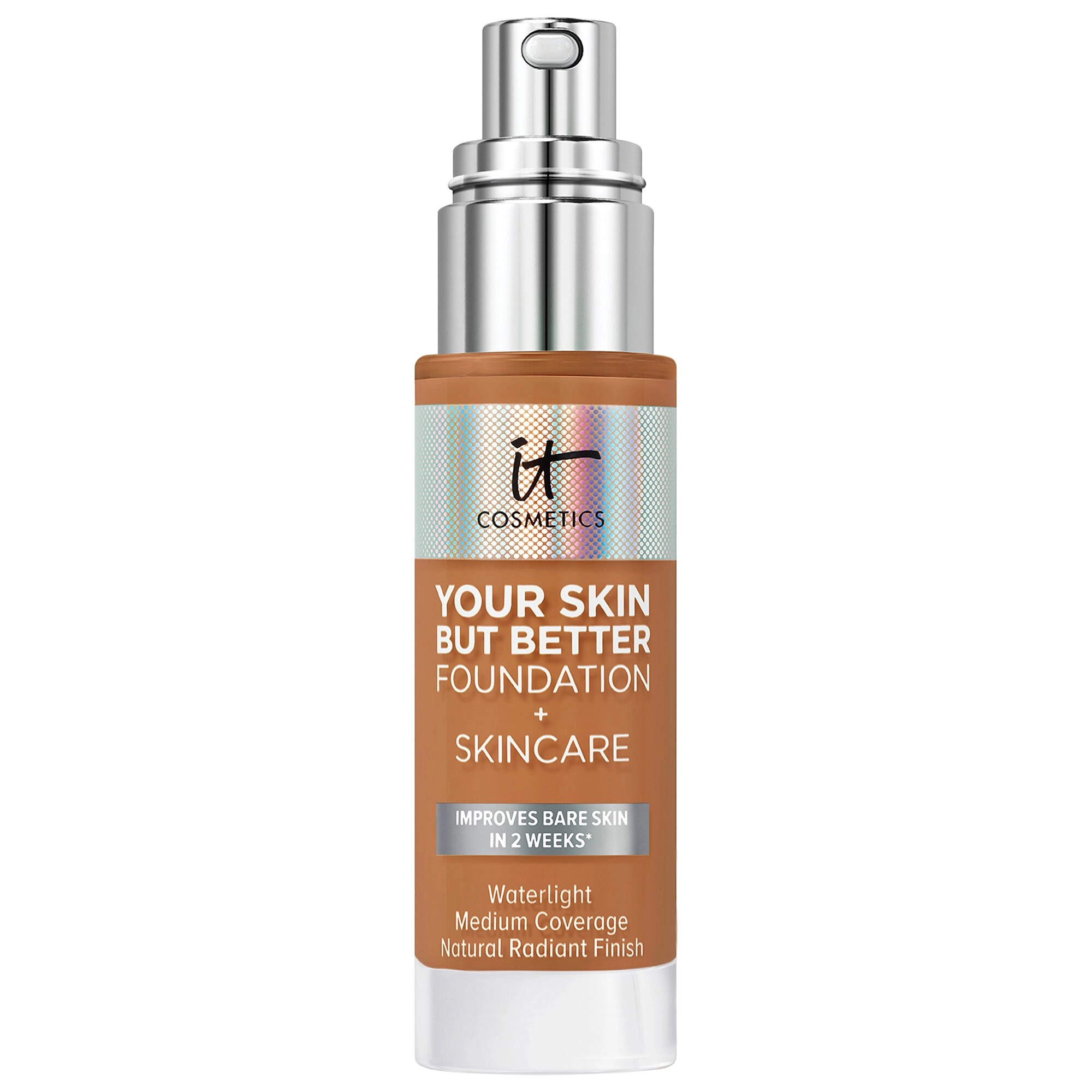 IT Cosmetics Your Skin But Better Foundation + Skincare Color: Tan Warm 44