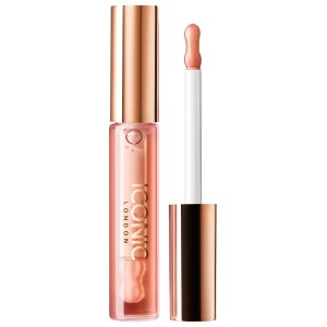Iconic London Lustre Lip Oil - She's a Peach
