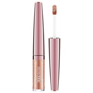 ONE/SIZE Eye Popper Sparkle Vision Liquid Eyeshadow Color: 2 Let's Pump - Metallic Taupe with Silver Reflects Vegan