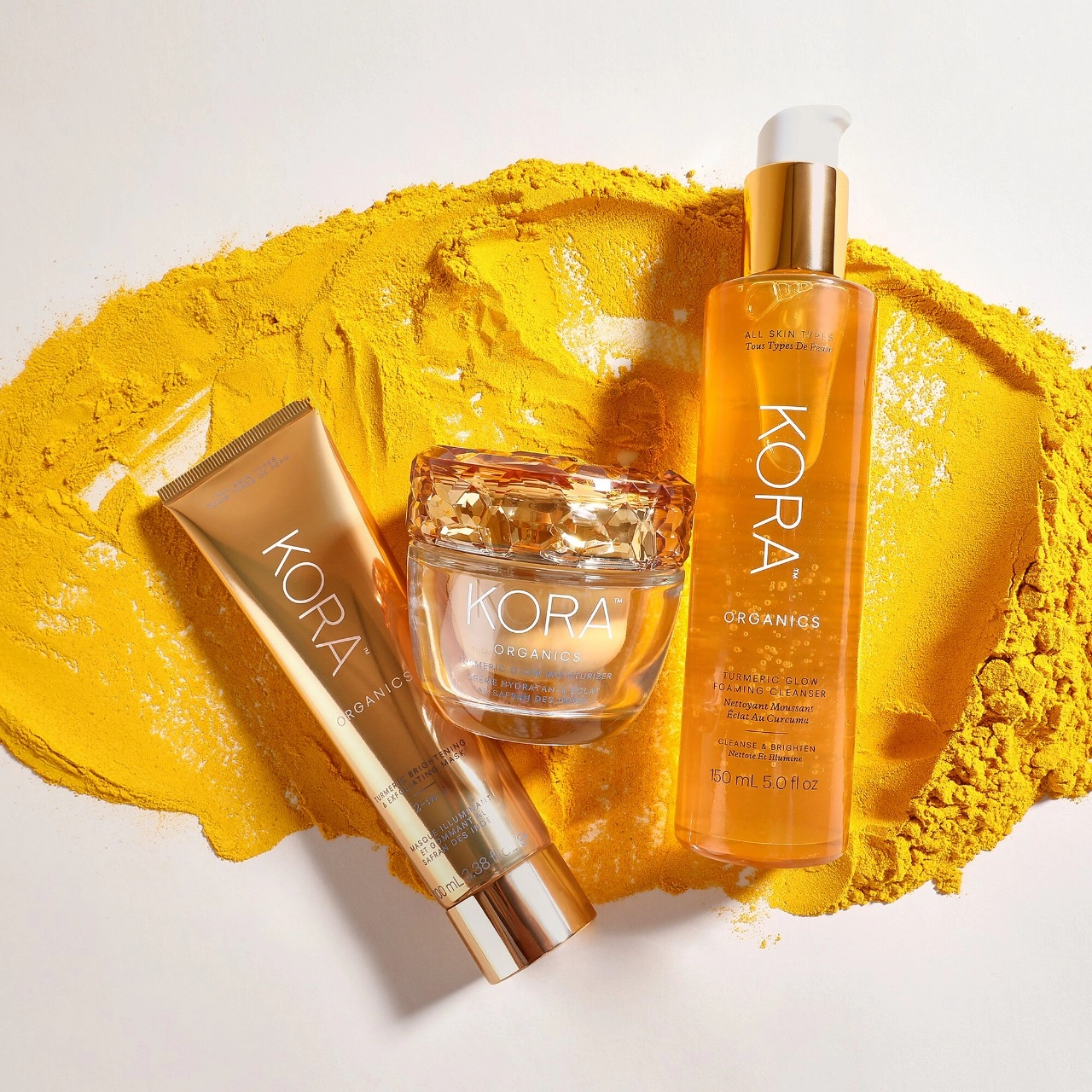 KORA Organics Mini Turmeric BHA Pore & Brightening Treatment Mask 1.0 oz/ 30 mL - Image 14