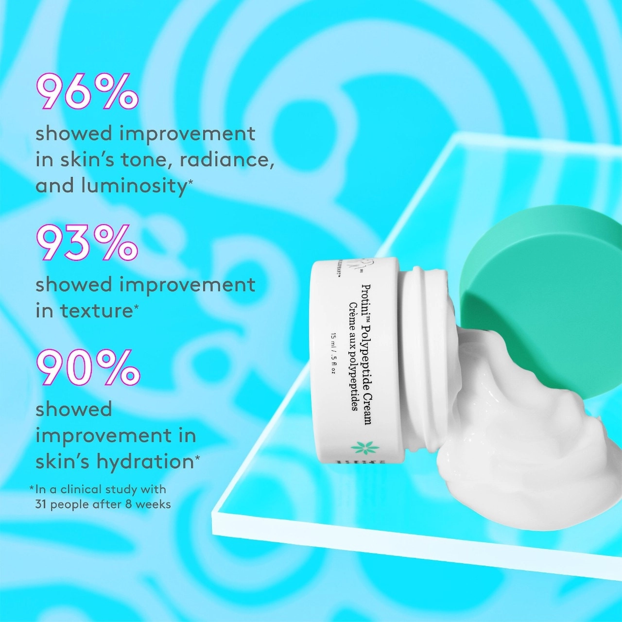 Drunk Elephant Protini™ Polypeptide Firming Refillable Moisturizer 0.50 oz / 15 mL - Image 3